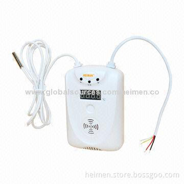 Wall-mounted 9-24V DC Intelligent Heat Alarm Detector, Measures 118.5*82*43mm